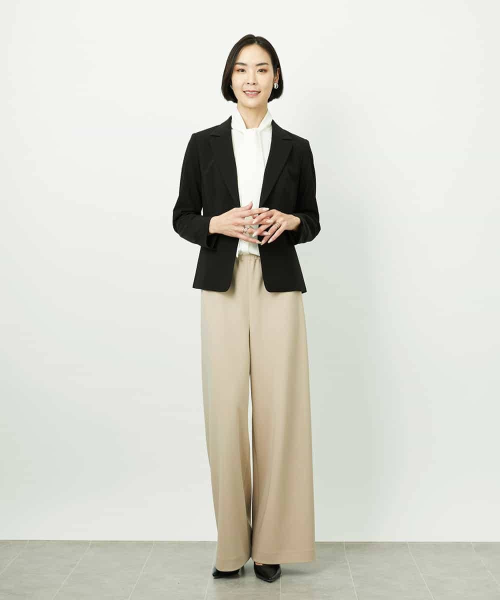 FMDDD01450 MICHEL KLEIN(ミッシェルクラン) [セットアップ対応]テーラードジャケット ブラック