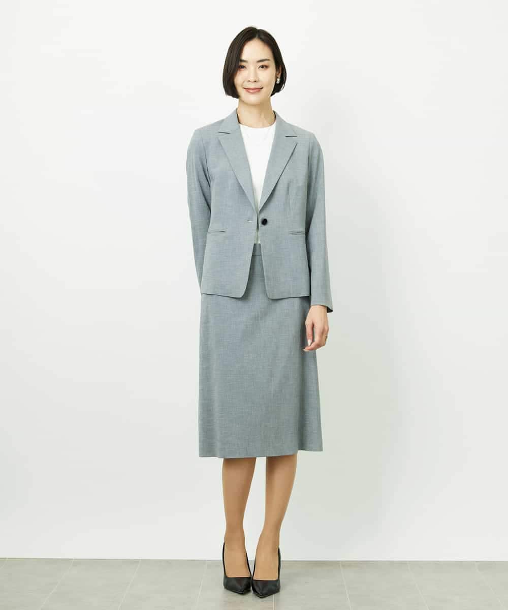 FMDDD01450 MICHEL KLEIN(ミッシェルクラン) [セットアップ対応]テーラードジャケット ブラック