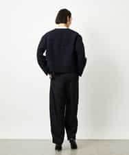 FMDDD02430 MICHEL KLEIN(ミッシェルクラン) [セットアップ対応]ファンシーツイードショートジャケット グレー