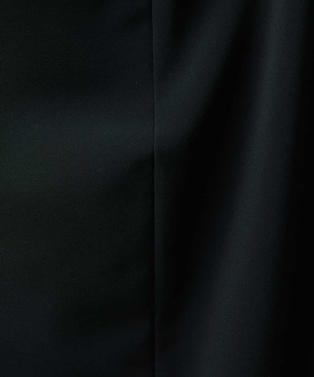 FMDFS19350 MICHEL KLEIN(ミッシェルクラン) [セットアップ対応]ストレッチノーカラージャケット ブラック(94)