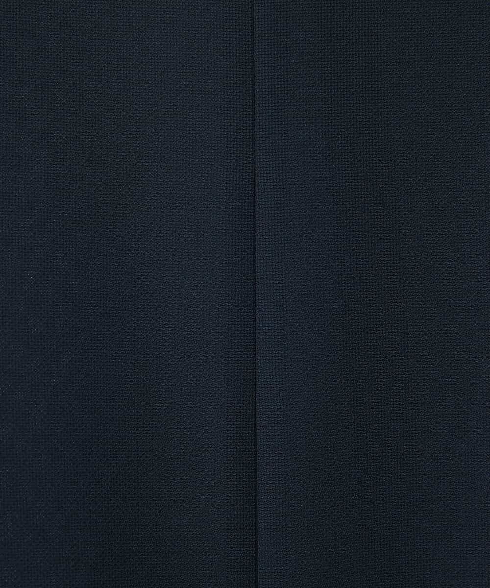 FMDFV25360 MICHEL KLEIN(ミッシェルクラン) ［セットアップ対応］リネンライクダブルブレストジャケット ネイビー(57)