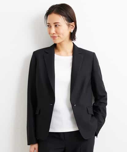 FMDGS42360 MICHEL KLEIN [PLUS JACKET]バランサーキュラー(R)テーラードジャケット（背抜き/セットアップ対応）