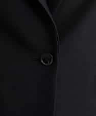FMDGS42360 MICHEL KLEIN(ミッシェルクラン) [PLUS JACKET]バランサーキュラー(R)テーラードジャケット（背抜き/セットアップ対応） ブラック(94)