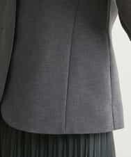 FMDHP03330 MICHEL KLEIN(ミッシェルクラン) ノーカラージャケット（セットアップ対応） ダークグレー(93)