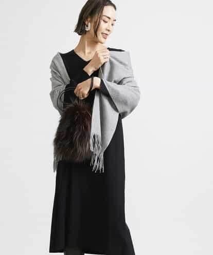 FMEBV79230 MICHEL KLEIN ウールブレンドニットワンピース