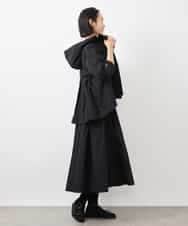 FMEDA02430 MICHEL KLEIN(ミッシェルクラン) ドッキングワンピース ブラック