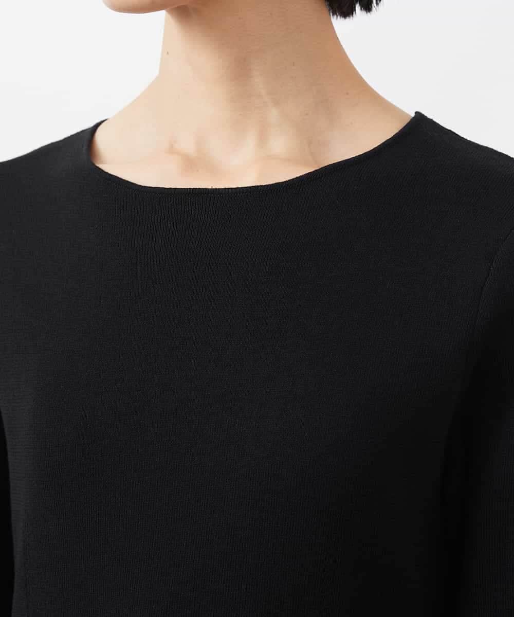 FMEDA02430 MICHEL KLEIN(ミッシェルクラン) ドッキングワンピース ブラック