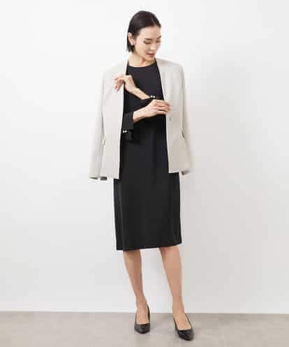 【新品・未使用】ミッシェルクラン　ワンピース　ブラック　ラメ MICHEL KLEIN（ミッシェルクラン）のワンピース｜おすすめから