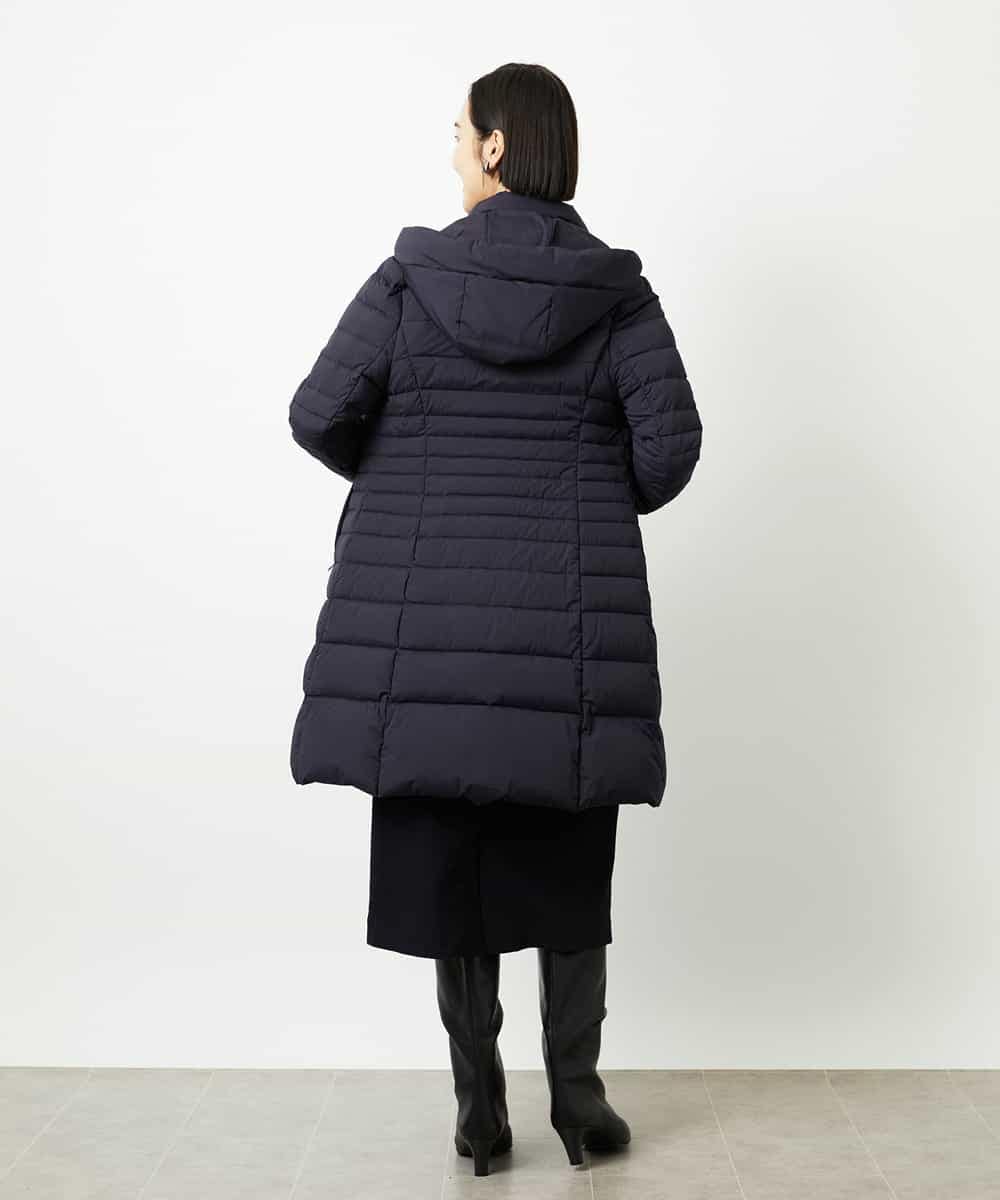 FMEDD03330 MICHEL KLEIN(ミッシェルクラン) ［オケージョン/セレモニー］スリーブコンシャスワンピース ネイビー