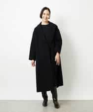 FMEDD03330 MICHEL KLEIN(ミッシェルクラン) ［オケージョン/セレモニー］スリーブコンシャスワンピース ネイビー