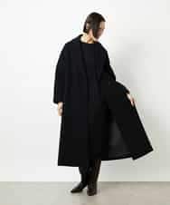 FMEDD03330 MICHEL KLEIN(ミッシェルクラン) ［オケージョン/セレモニー］スリーブコンシャスワンピース ネイビー