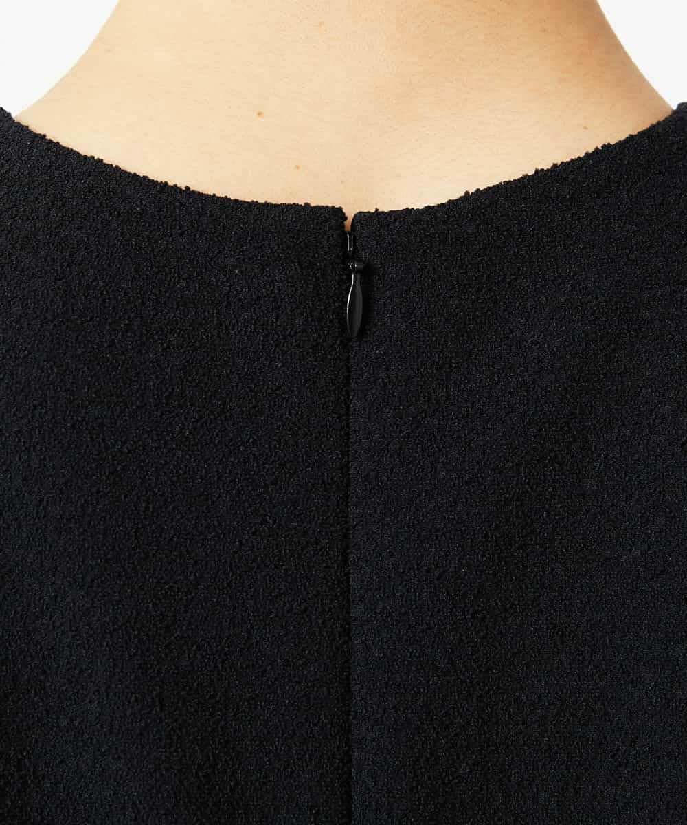 FMEDD03330 MICHEL KLEIN(ミッシェルクラン) ［オケージョン/セレモニー］スリーブコンシャスワンピース ネイビー