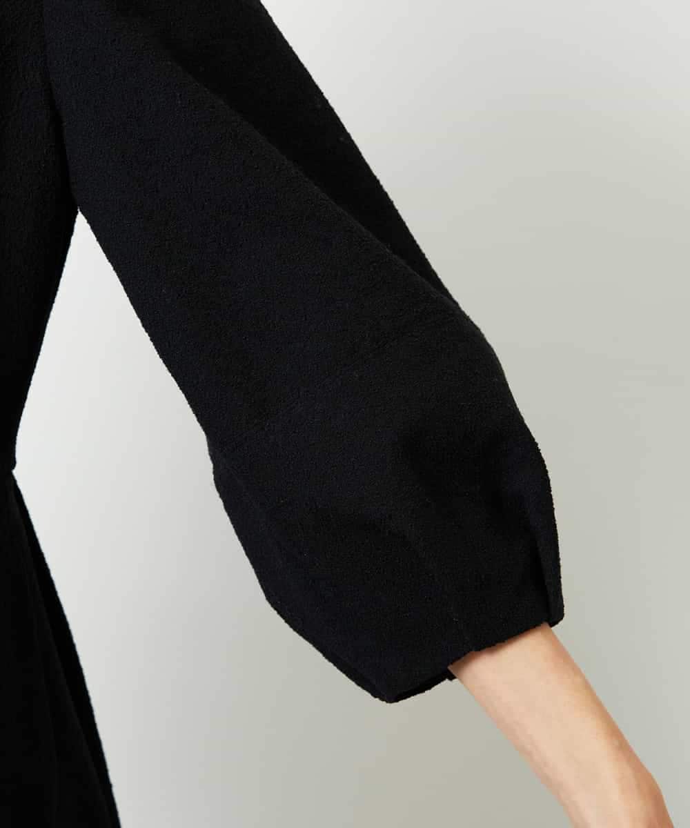 FMEDD03330 MICHEL KLEIN(ミッシェルクラン) ［オケージョン/セレモニー］スリーブコンシャスワンピース ネイビー