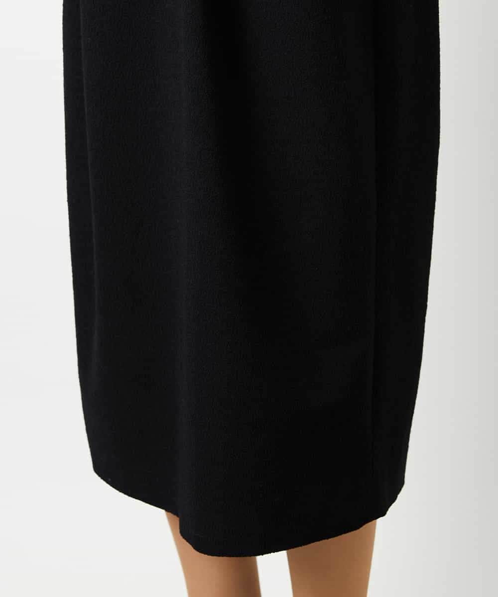 FMEDD03330 MICHEL KLEIN(ミッシェルクラン) ［オケージョン/セレモニー］スリーブコンシャスワンピース ネイビー