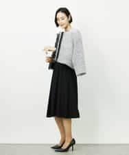 FMEDD08400 MICHEL KLEIN(ミッシェルクラン) [オケージョン/セレモニー]ドレープワンピース ネイビー