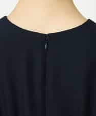 FMEDD08400 MICHEL KLEIN(ミッシェルクラン) [オケージョン/セレモニー]ドレープワンピース ネイビー