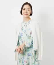 FMEDD12490 MICHEL KLEIN(ミッシェルクラン) フラワープリントワンピース グリーン