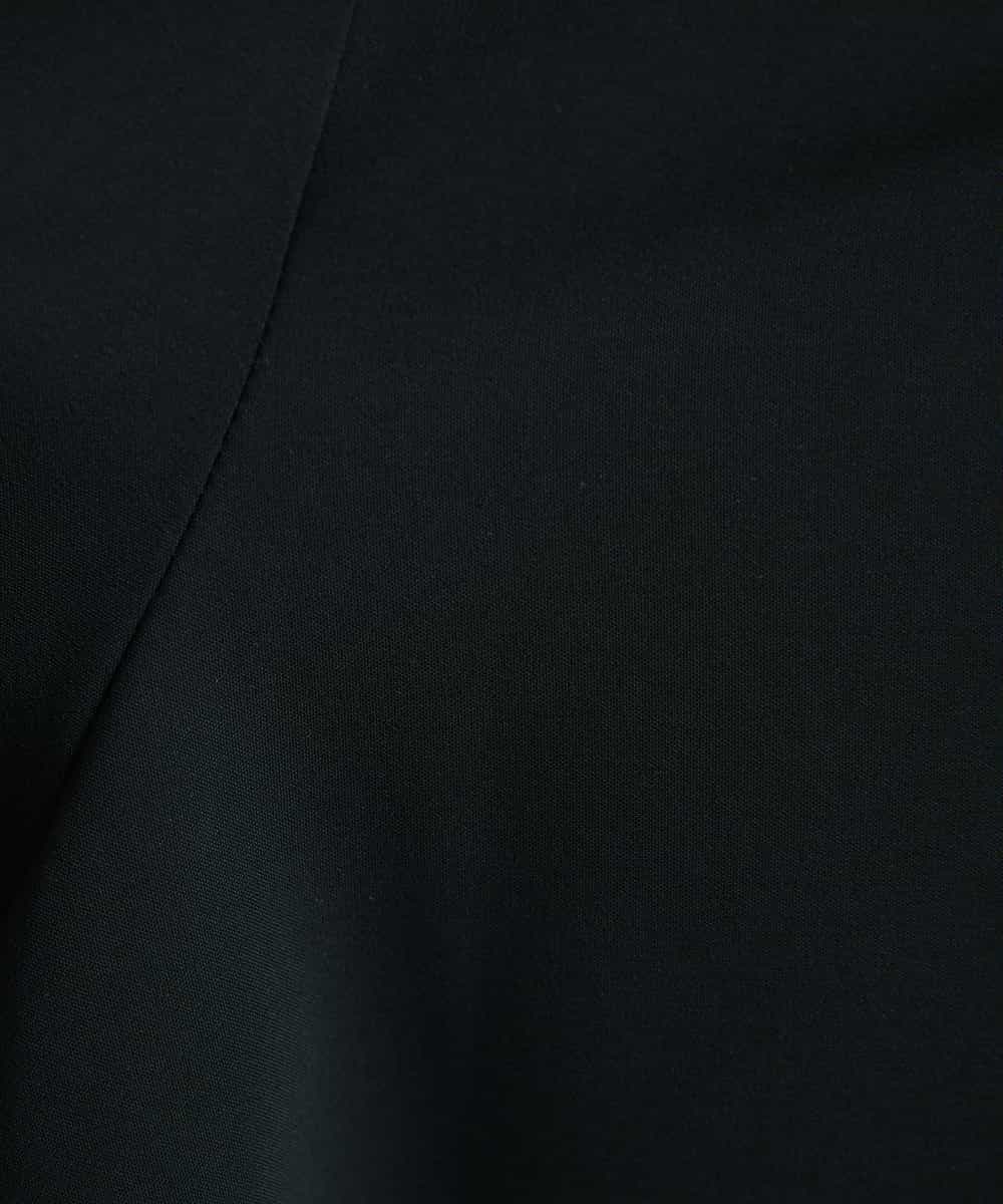 FMEFS19340 MICHEL KLEIN(ミッシェルクラン) [セットアップ対応]Iラインデザインワンピース ブラック(94)