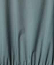 FMEGD09370 MICHEL KLEIN(ミッシェルクラン) フレアシャツワンピース ブルー