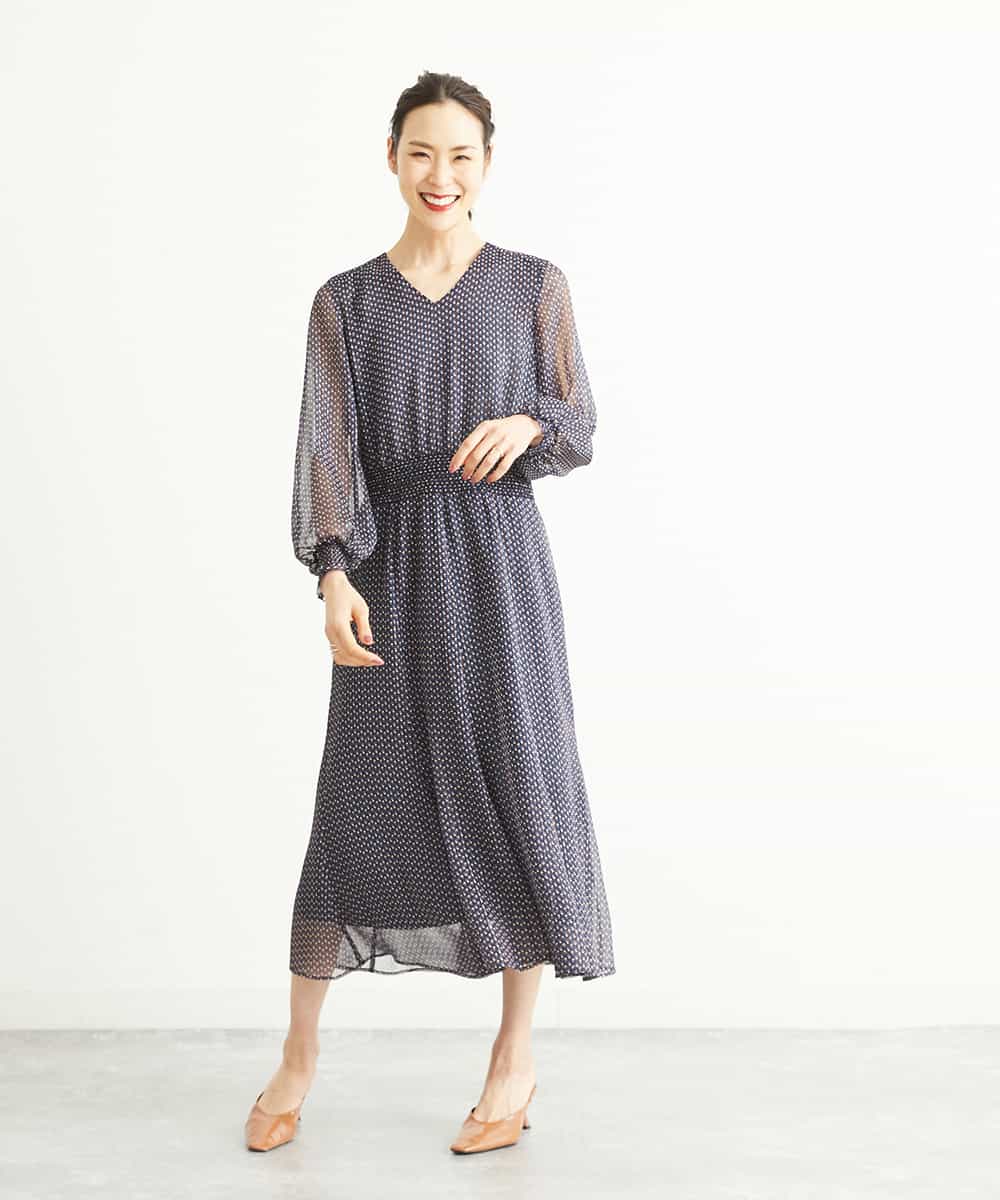 スプリングフェア ミッシェルクラン 洗える スクエアドットワンピース 限定製作 Www Endocenter Com Ua