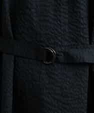 FMEHS51360 MICHEL KLEIN(ミッシェルクラン) Vネックロングワンピース ブラック(94)