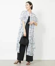 FMEHV50330 MICHEL KLEIN(ミッシェルクラン) ペイズリープリント3WAYワンピース ホワイト系(50)