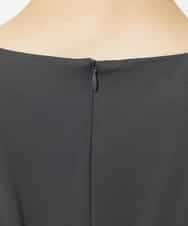 FMEJV04290 MICHEL KLEIN(ミッシェルクラン) ストレッチカットソーワンピース ダークグレー(93)