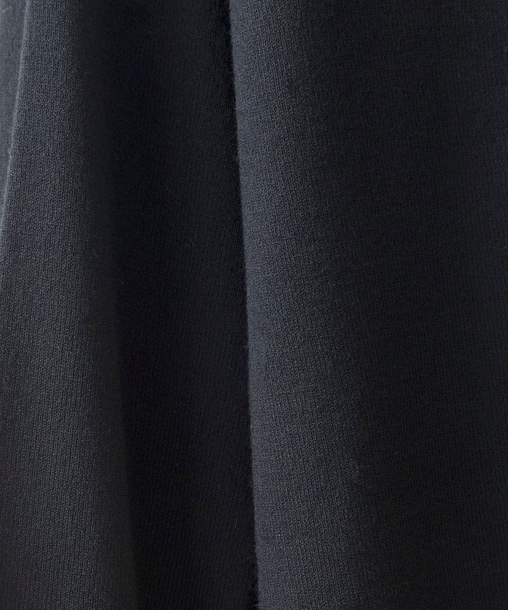 FMFAA15190 MICHEL KLEIN(ミッシェルクラン) ホールガーメント(R)ボトルネックニット ブラック×ベージュ