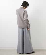 FMFAA35230 MICHEL KLEIN(ミッシェルクラン) [ドラマ着用]ラムウールハイネックニット ベージュ