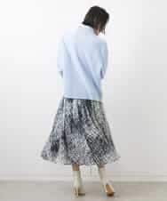 FMFAA35230 MICHEL KLEIN(ミッシェルクラン) [ドラマ着用]ラムウールハイネックニット ベージュ