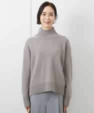 FMFAA35230 MICHEL KLEIN(ミッシェルクラン) [ドラマ着用]ラムウールハイネックニット ベージュ