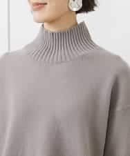 FMFAA35230 MICHEL KLEIN(ミッシェルクラン) [ドラマ着用]ラムウールハイネックニット ベージュ
