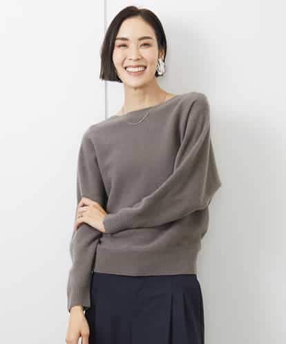 FMFAA40190 MICHEL KLEIN [定番人気]ホールガーメント(R)ドルマンスリーブニット
