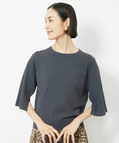 FMFAA70200 MICHEL KLEIN [WEB限定]スリットスリーブニット