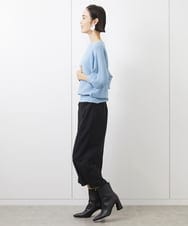 FMFAB17190 MICHEL KLEIN(ミッシェルクラン) ホールガーメント(R)ドルマンスリーブニット（長袖） ベージュ