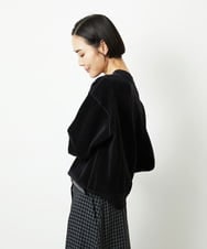 FMFAD11200 MICHEL KLEIN(ミッシェルクラン) モールプルオーバー ライトグレー