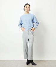 FMFAD11200 MICHEL KLEIN(ミッシェルクラン) モールプルオーバー ライトグレー