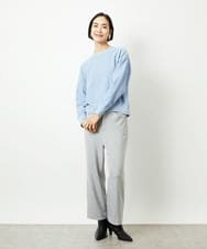 FMFAD11200 MICHEL KLEIN(ミッシェルクラン) モールプルオーバー ライトグレー