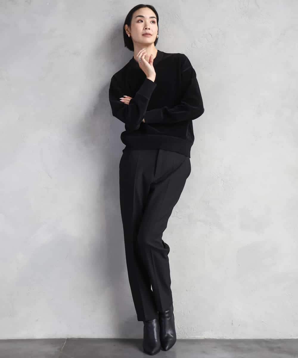 FMFAD11200 MICHEL KLEIN(ミッシェルクラン) モールプルオーバー ライトグレー