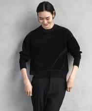 FMFAD11200 MICHEL KLEIN(ミッシェルクラン) モールプルオーバー ライトグレー