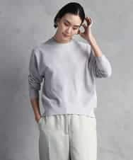 FMFAD11200 MICHEL KLEIN(ミッシェルクラン) モールプルオーバー ライトグレー