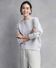 FMFAD11200 MICHEL KLEIN(ミッシェルクラン) モールプルオーバー ライトグレー