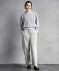 FMFAD11200 MICHEL KLEIN(ミッシェルクラン) モールプルオーバー ライトグレー