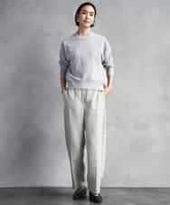 FMFAD11200 MICHEL KLEIN(ミッシェルクラン) モールプルオーバー ライトグレー