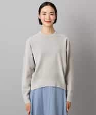 FMFAD11200 MICHEL KLEIN(ミッシェルクラン) モールプルオーバー ライトグレー