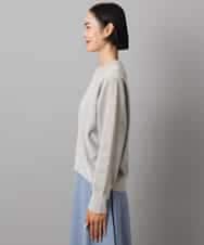 FMFAD11200 MICHEL KLEIN(ミッシェルクラン) モールプルオーバー ライトグレー