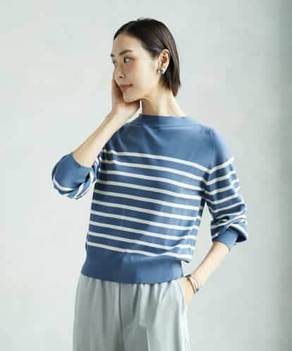 FMFAD15190 MICHEL KLEIN ホールガーメント(R)ボトルネックニット