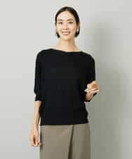 FMFAD19200 MICHEL KLEIN(ミッシェルクラン) ドルマンスリーブニット ラベンダー