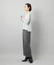 FMFAD23210 MICHEL KLEIN(ミッシェルクラン) Vネックニット ベージュ
