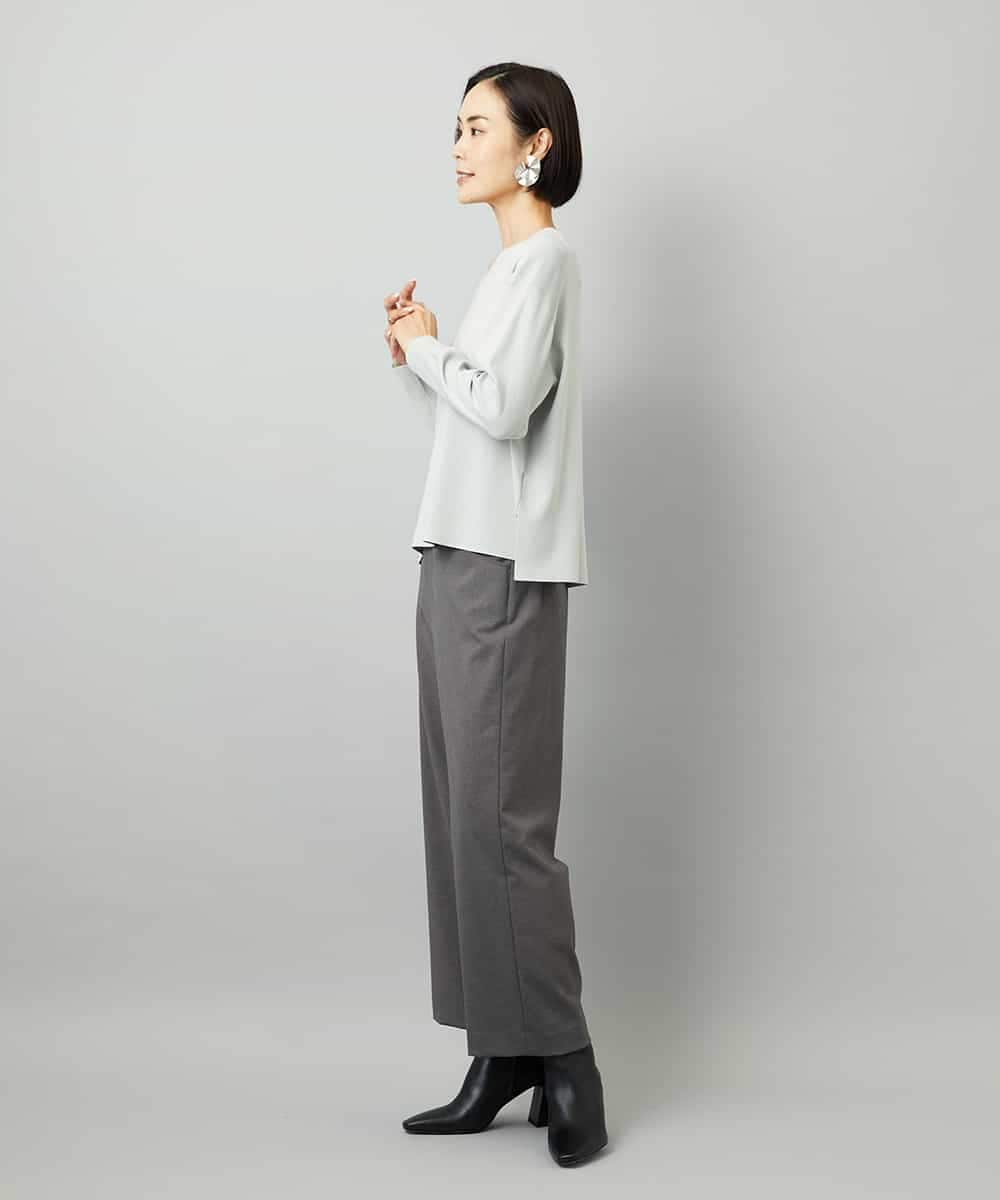FMFAD23210 MICHEL KLEIN(ミッシェルクラン) Vネックニット ベージュ